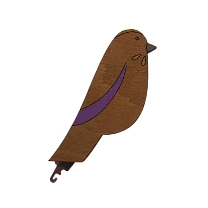 Infila Ago - Uccellino - Viola