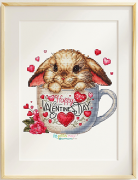 Happy Valentine's Day (Rabbitin Teacup)