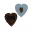 Porta-aghi - Cuore - Blu