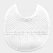 Bavaglino in interlock  - Bianco