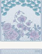 Asciugapiatti - Sakura - Sfumato rosa-blu