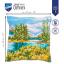 Cuscino: Paesaggio con Lago