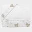 Coordinato per Lettino - Orsetti Lurex - Bianco (2pz)