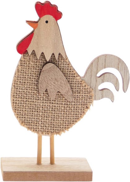 Gallina in legno