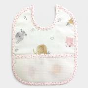 Bavaglino - Animaletti - Rosa