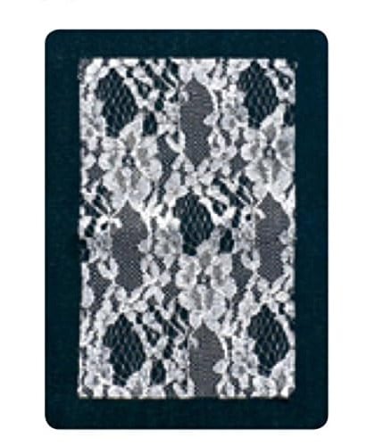 Saldastrappi Termo - Jeans nero e pizzo bianco