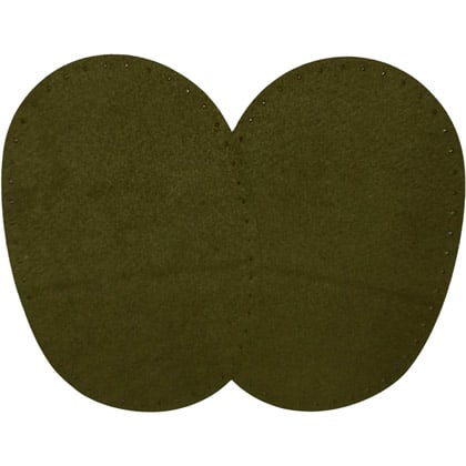 Toppe Termoadesive Multifibra - Verde militare
