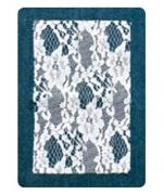 Saldastrappi Termo - Jeans scuro e pizzo bianco