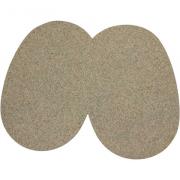 Toppe Termoadesive Multifibra - Grigio melange