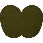 Toppe Termoadesive Multifibra - Verde militare