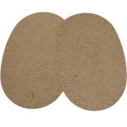 Toppe Termoadesive Multifibra - Beige melange