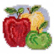 Seasonal Ornament: Apple Trio