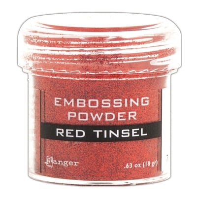 Polvere per embossing - Red Tinsel