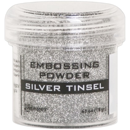 Polvere per embossing - Silver Tinsel