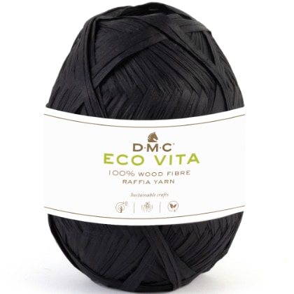 Rafia Eco Vita - Nero - 02