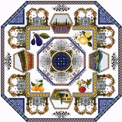 Provence Mandala