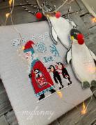 Santa and Merry Penguins