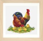 Rooster and Hen