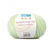 Perfetto Merino Baby 200 - S0550 - Lime Multicolore