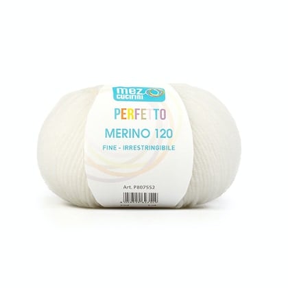 Perfetto Merino 120 - 00100 - Bianco