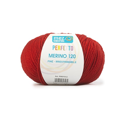 Perfetto Merino 120 - 00220 - Rosso