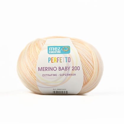 Perfetto Merino Baby 200 - S0530 - Albicocca Multicolore