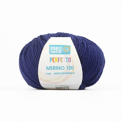 Perfetto Merino 120 - 00390 - Blu