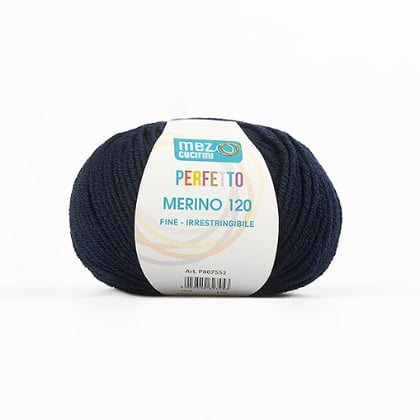 Perfetto Merino 120 - 00410 - Blu Notte