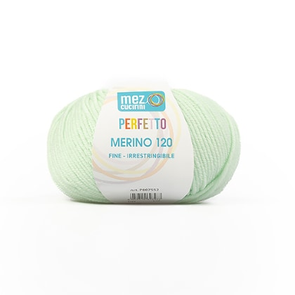 Perfetto Merino 120 - 00430 - Verde Acqua Chiaro
