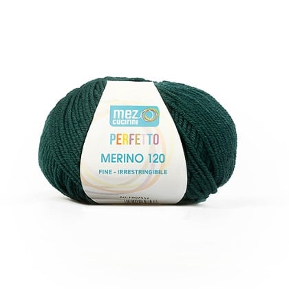 Perfetto Merino 120 - 00490 - Verde Bottiglia