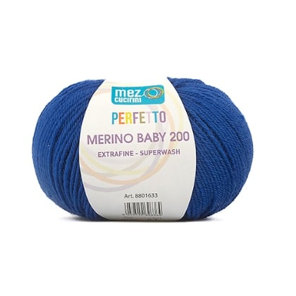 Perfetto Merino Baby 200 - 00380 - Blu Royal