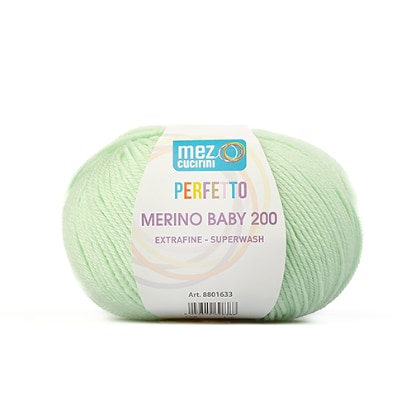 Perfetto Merino Baby 200 - 00430 - Verde Acqua Chiaro