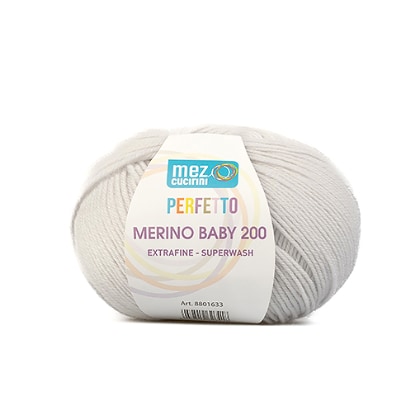 Perfetto Merino Baby 200 - 00550 - Grigio Ghiaccio