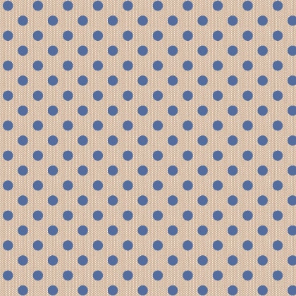Woven Polkadot Blue