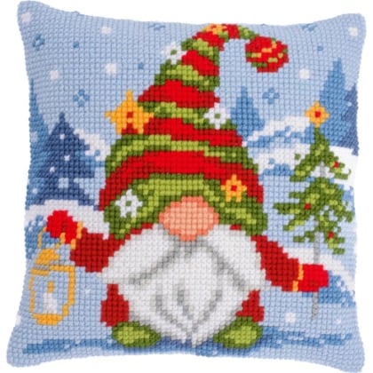 Cuscino: Gnomo di Natale