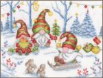 Festa con gli gnomi di Natale