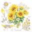 Étude aux tournesols - Lino