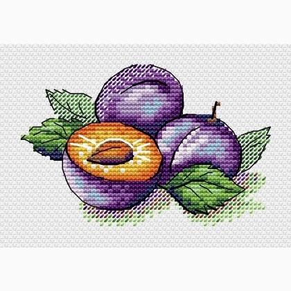 Ripe plums