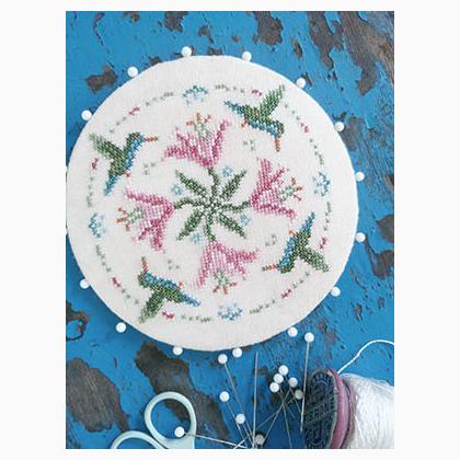 Charm Of Hummingbirds - Georgian Pinwheel