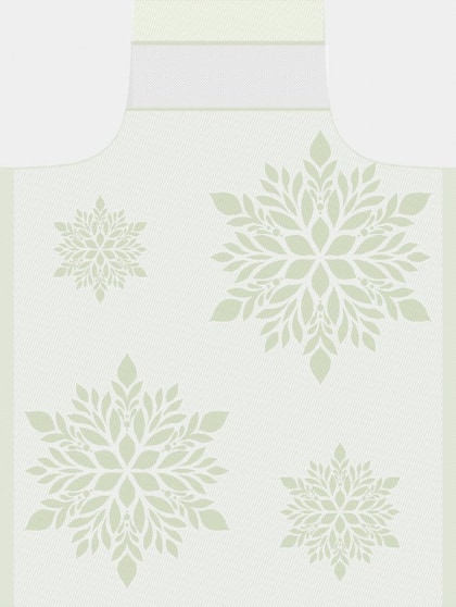 Grembiule Vik Lurex - Verde / Oro