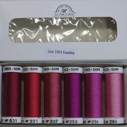 Soie 1003 - Pack 6 tonalità - Fucsia