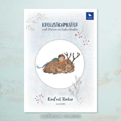 Kind mit Rentier