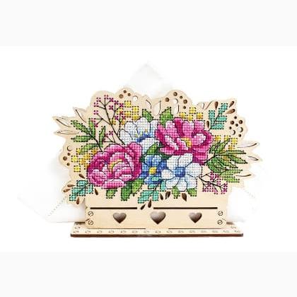 Portatovagliolo \"Flower arrangement\"