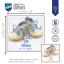 Scarpe con lacci rosa-blu