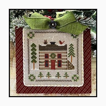 Log Cabin 8 Log Cabin Christmas