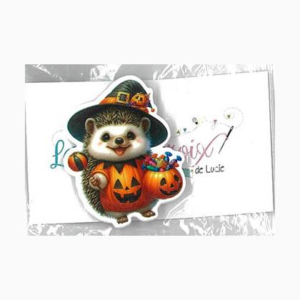 Hedgehog Halloween Magnet