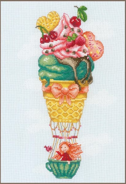 Mongolfiera gelato