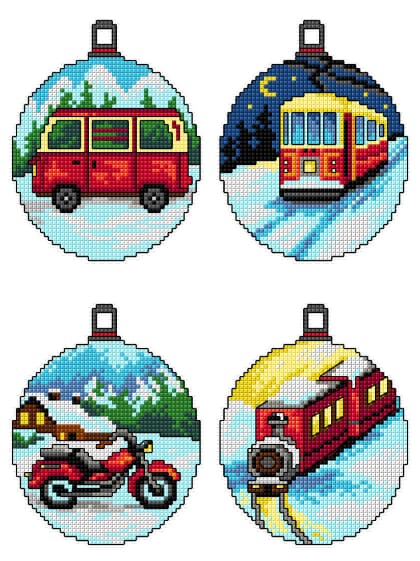 Palle di Natale - Paesaggi (4)