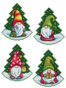 Gnomi negli alberi di Natale (4)