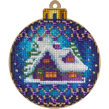 Palla di Natale - Cottage d\'inverno